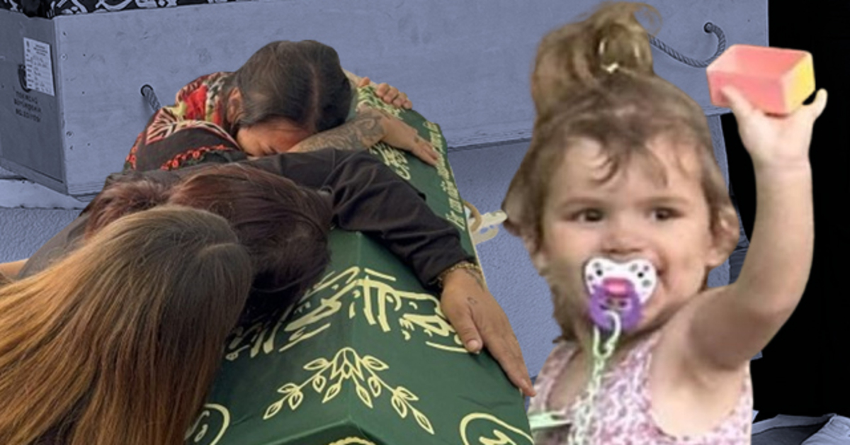 Tabut küçük acı büyük! Cinsel istismar sonucu yaşamını yitiren Sıla bebeğe veda