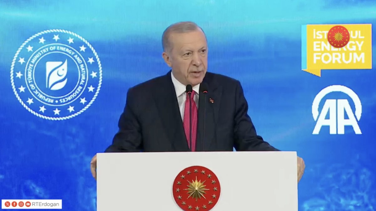 Cumhurbaşkanı Erdoğan’ın İstanbul Enerji Forumu konuşması