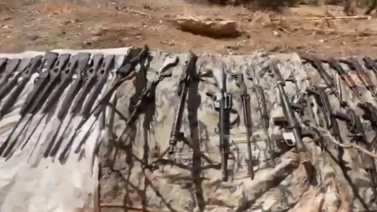 MSB: Pençe-Kilit Operasyonu bölgesinde çok sayıda silah ve mühimmat ele geçirildi