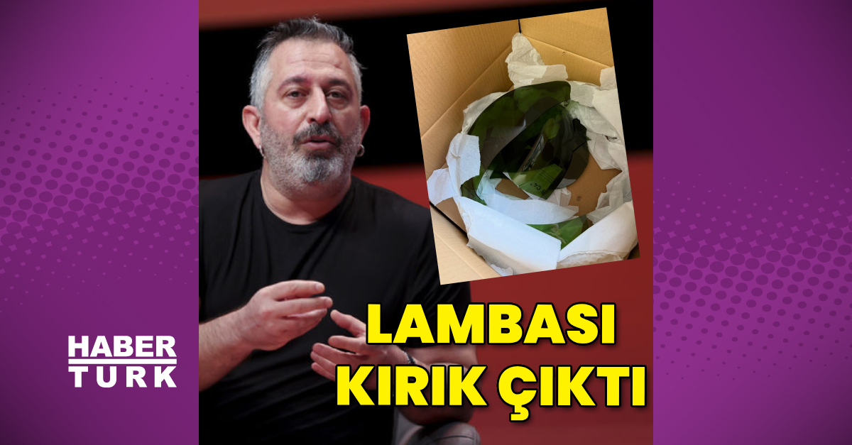 Cem Yılmaz’ın lambası kırık çıktı