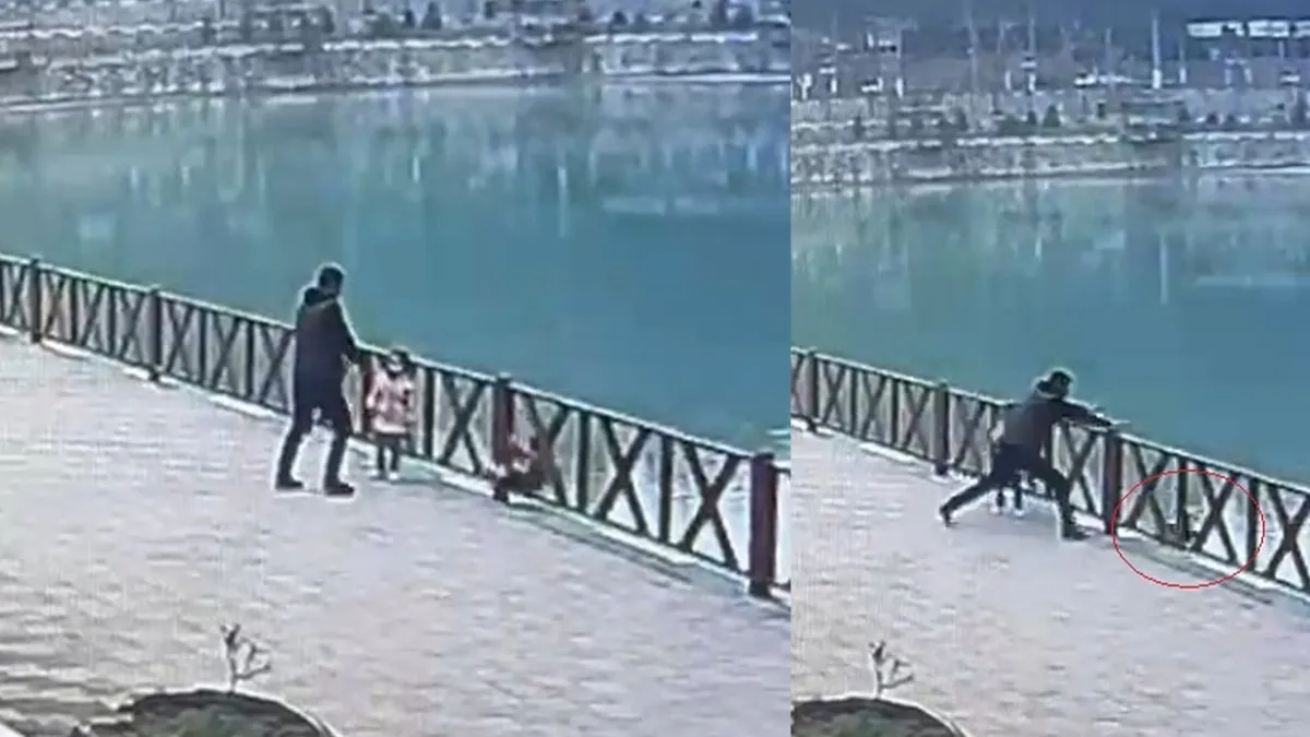 Hatay’da yürekler ağza geldi! Baba göle düşen kızını kurtarmak için canını hiçe saydı: O anlar kamerada!
