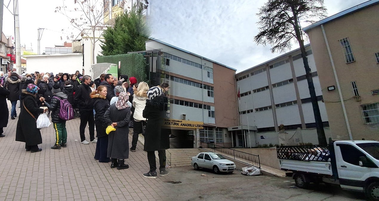 Bir büyükşehirde 7 okul boşaltıldı